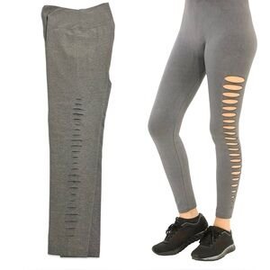 Women’s Aerie Gray Side Slit Leggings